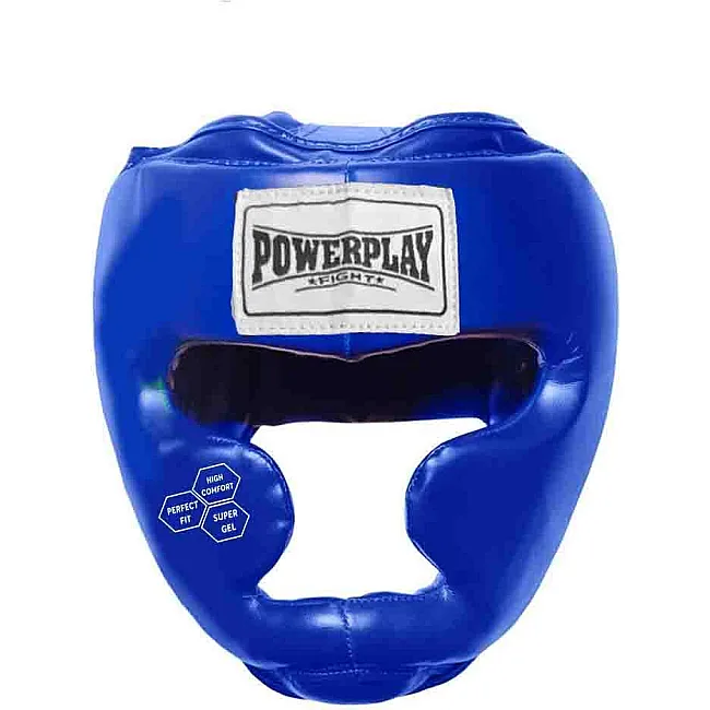 Тренувальний шолом для боксу POWERPLAY 3043 Синій