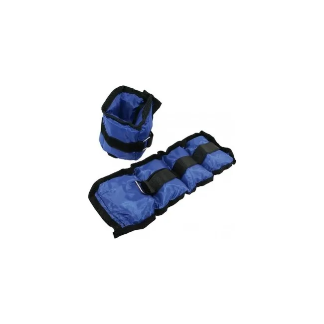 Утяжелители для рук HMS OB03 2 x 1,5 кг, сине-черные