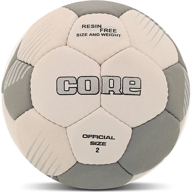 М'яч гандбольний CORE HB-7575-2 (Білий-сірий)