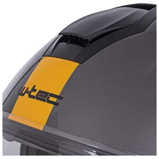 Шлем мотоциклетный W-TEC V586 Urbaztec размер XS 53-54 см, желто-серый