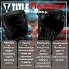 Боксерські рукавиці TITLE Boxing Ko-Vert Training Boxing Gloves Black 14 oz