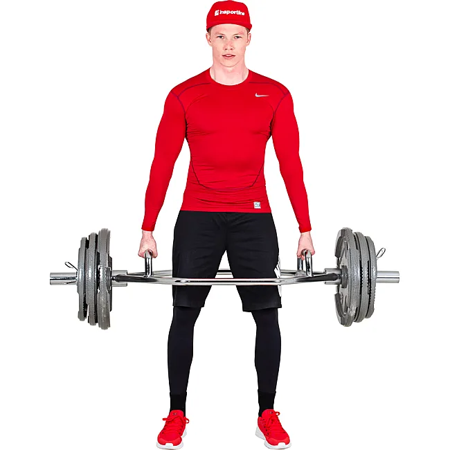 Гриф олімпійський шестигранний inSPORTline Dedlif 140/50 20 кг, без затискачів