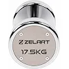 Гантель професійна сталева хромована ZELART TA-7048-17_5 (Хром)