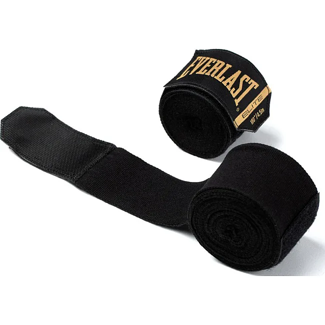 Бинти Everlast ELITE HANDWRAPS чорний 180 (457,2 см)