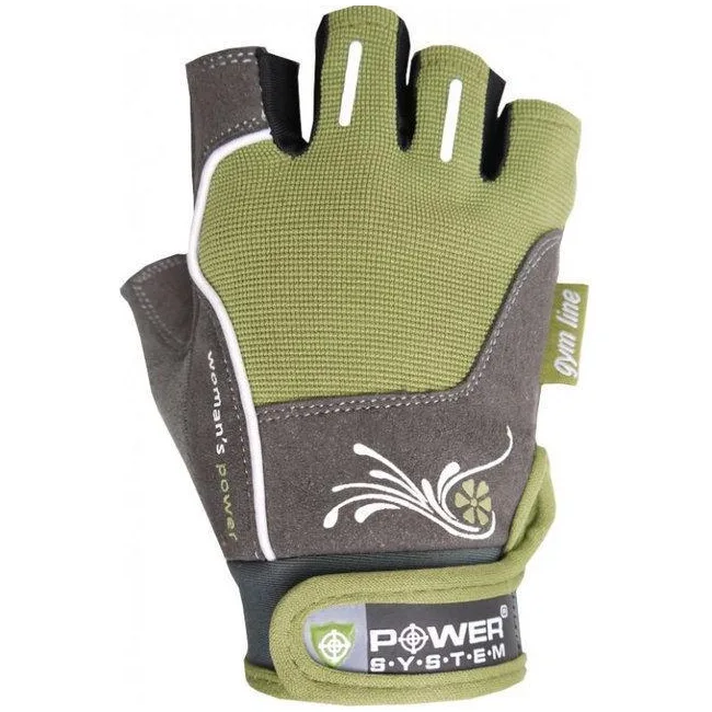 Перчатки для фитнеса Power System PS-2570 Woman’s Power женские Green