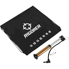 Рюкзак-мешок спортивный спортивный спортивный с насосом для мяча RIGORER Z322120001 (Черный)
