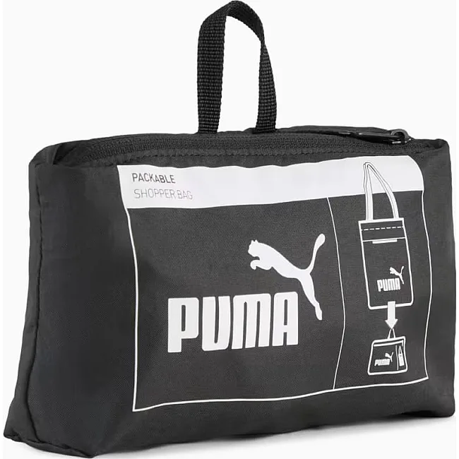 Сумка Puma Phase Packable Tote 10L черный (для женщин) 40 х 36 см