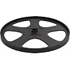 Блины диски стальные для становой тяги Deadlift Pulling Weight Plates ZELART TA-6961-20 (Черный)