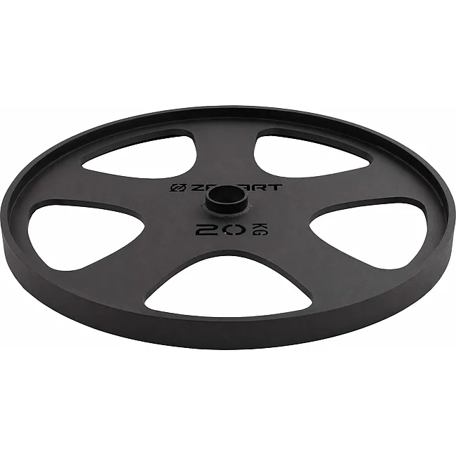 Блины диски стальные для становой тяги Deadlift Pulling Weight Plates ZELART TA-6961-20 (Черный)
