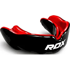 Капа RDX MOUTH GUNDER ARMOURRD JUNIOR черный, красный (для детей) One Size