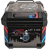 Центральний кофр задній для мотоцикла пластиковий Adventure JUHAO H-45-2 1шт 42x34x30см (Чорний)
