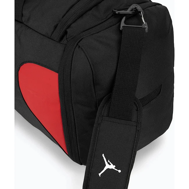 Сумка NIKE Jam Element Duffle 46L черный, красный (для мужчин) 55 x 30 x 30 см