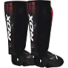 Защита для голеней и стоп RDX NEOPRENE SHIN INSTEP IMMAF-1-RED