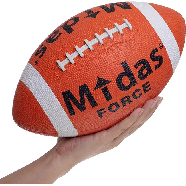 Мяч для американского футбола резиновый Senior MIDAS
 force FB-3715 №9