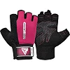 Перчатки для фитнеса RDX W1 Half Pink