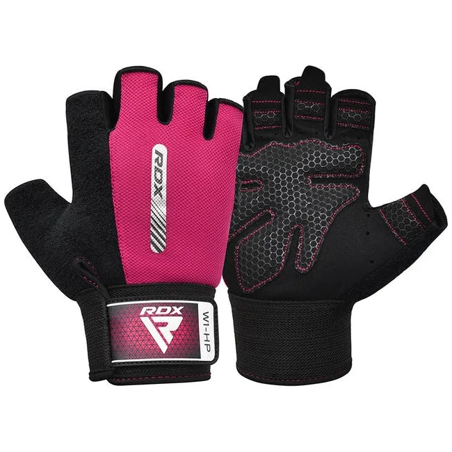Перчатки для фитнеса RDX W1 Half Pink