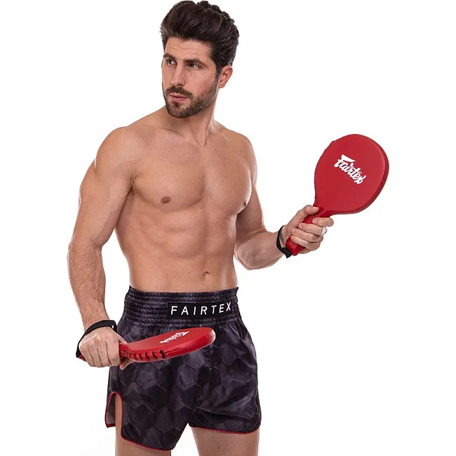Одинарная ракетка для тхэквондо
 PU FAIRTEX BXP1 2шт (Красный)