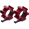 Замки быстросъемные для грифа Lock-Jaw ZELART
 TA-5109 2шт диаметр-50мм (Красный)