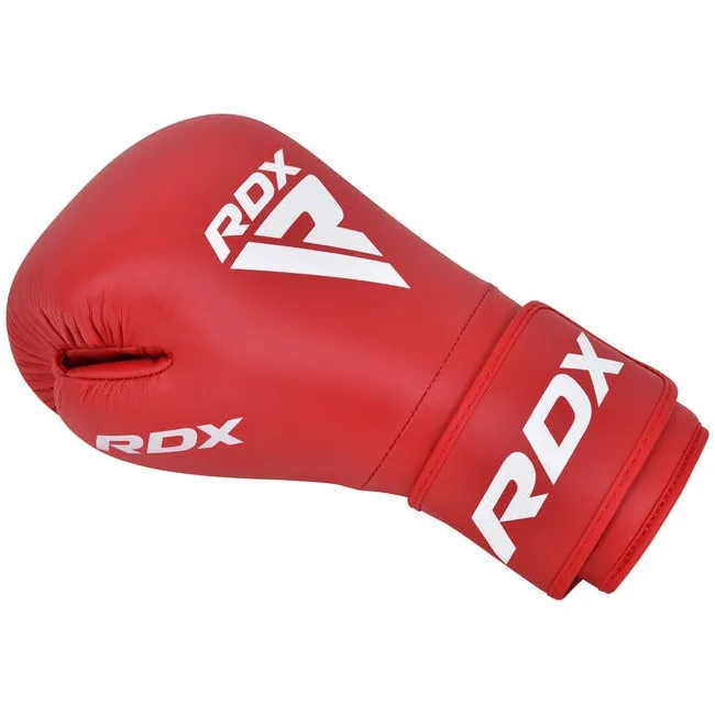 Боксерские перчатки RDX AS1 RED (капа в комплекте)