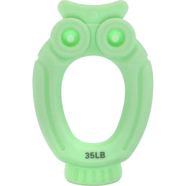 Кистевой эспандер кольцо OWL JELLO FI-4411 1шт нагрузка 2,3-16кг (Мятный)