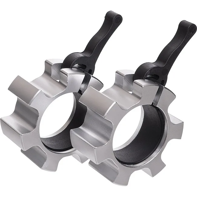 Замки быстросъемные для грифа Lock-Jaw ZELART
 TA-5109 2шт диаметр-50мм (Красный)