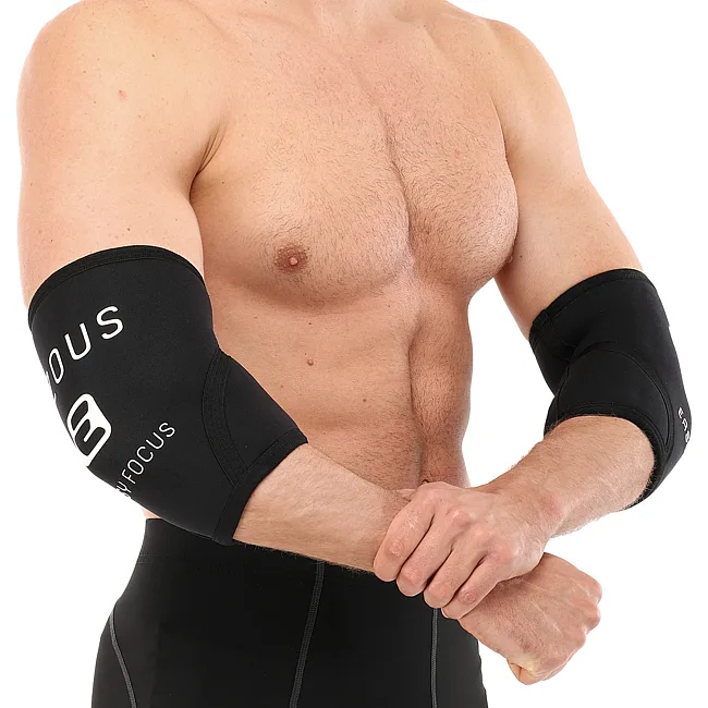 Налокотники для жима 2штуки ELBOW SLEEVE EZOUS A-03 2шт (Черный)