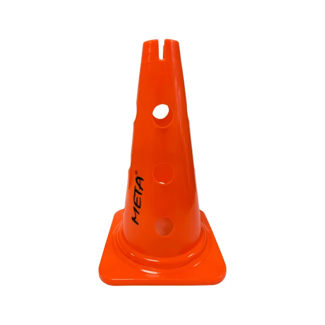 Конус для шестов и колец META Training Cone with Holes &amp; Slit оранжевый 30 см