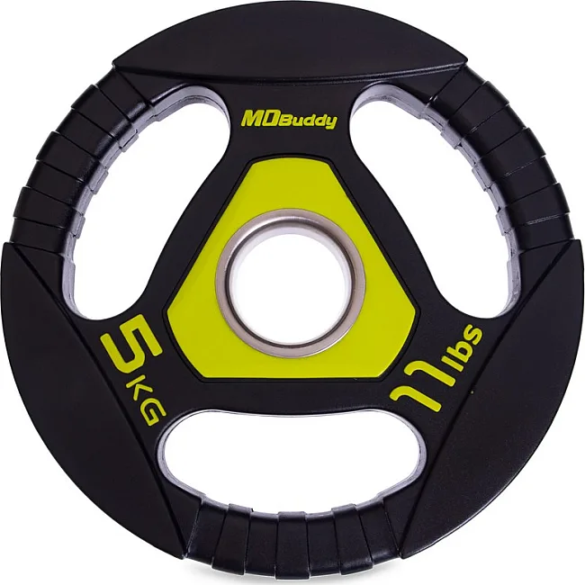 Млинець для штанги поліуретановий
 ZELART
 TA-2677-5 51мм 5кг