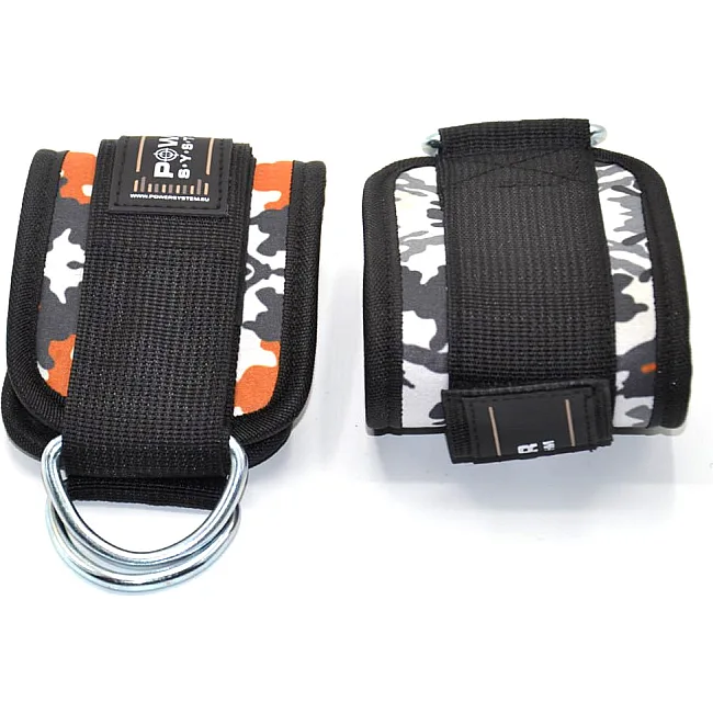 Манжеты на лодыжку POWER SYSTEM PS-3470 Camo Grey/Black
