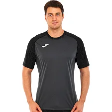 Футболка чоловіча JOMA ACADEMY IV 102218-151 4XS-XXL (Сірий-чорний)