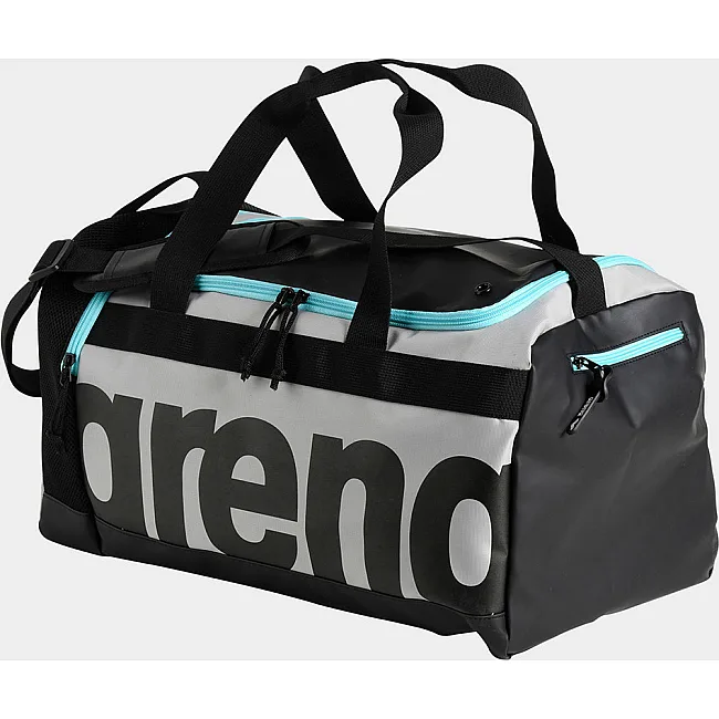 Спортивная сумка Arena SPIKY III DUFFLE 25 25L черный, серый, бирюзовый 50x18x25 см