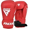 Боксерские перчатки RDX AS1 RED (капа в комплекте)