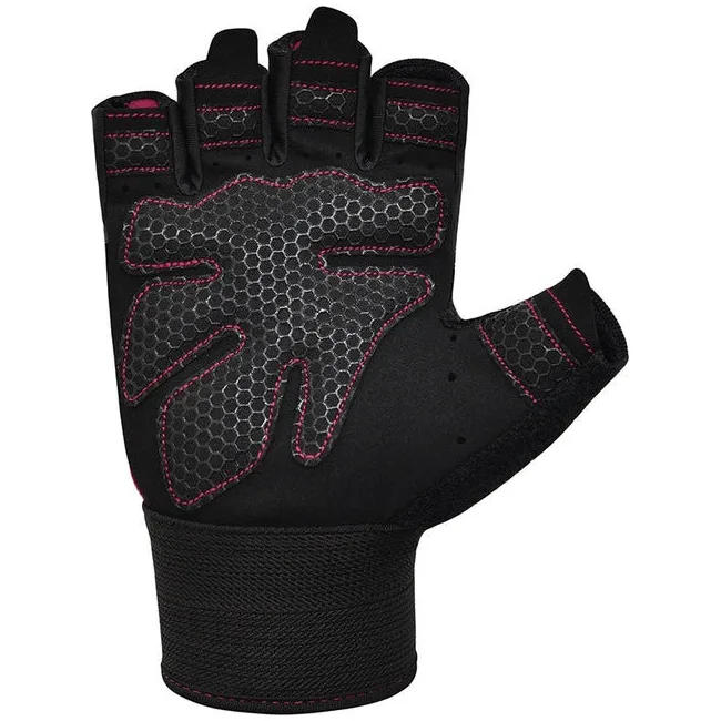 Перчатки для фитнеса RDX W1 Half Pink