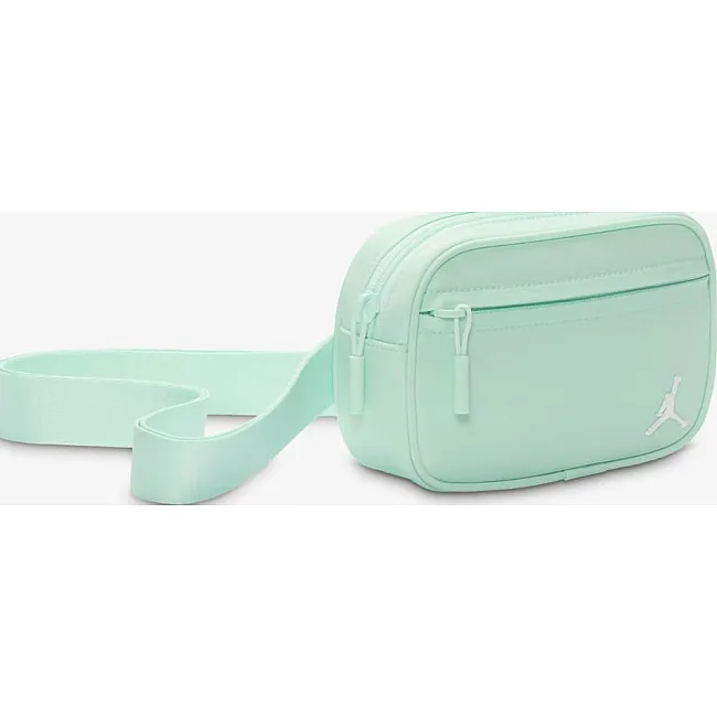 Сумка женская через плечо Nike Jordan JAW ALPHA CAMERA BAG/JAW ALPHA CAMERA BAG 1L бирюзовый 18х11х5 см