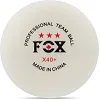 Мячи для настольного тенниса в пластиковом боксе FOX MT-8589 60шт (Желтый)