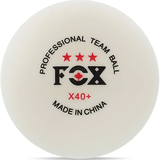 Мячи для настольного тенниса в пластиковом боксе FOX MT-8589 60шт (Желтый)