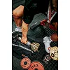 Сумка спортивная POWER SYSTEM PS-7012 Gym Bag-Dynamic Black/Red (38л)