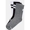 Носки UNDER ARMOUR Essential 6pk Crew белый, серый, черный