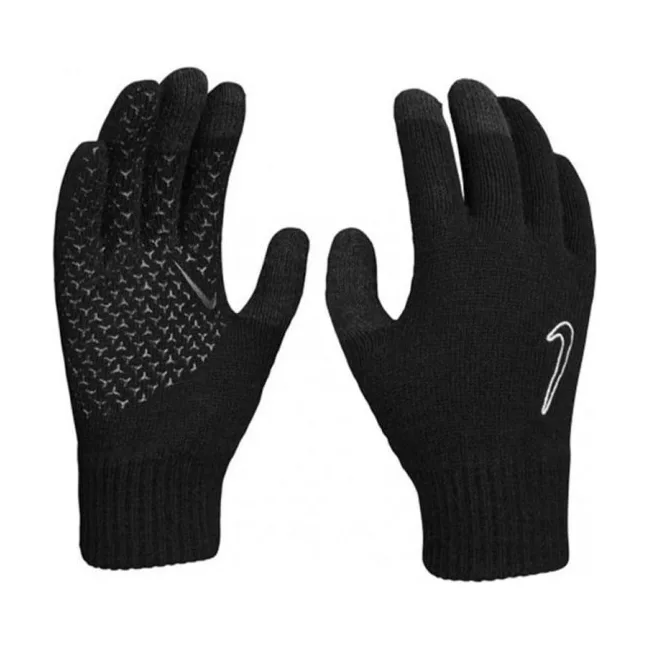 Перчатки теплые детские Nike Y KNIT TECH AND GRIP TG 2.0 черный, белый S/M