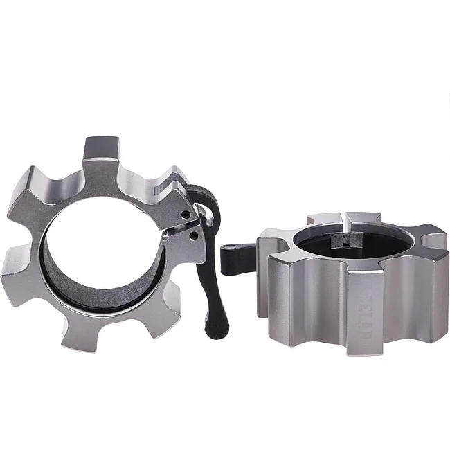 Замки быстросъемные для грифа Lock-Jaw ZELART
 TA-5109 2шт диаметр-50мм (Красный)