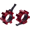 Замки быстросъемные для грифа Lock-Jaw ZELART TA-5109 2шт диаметр-50мм (Красный)