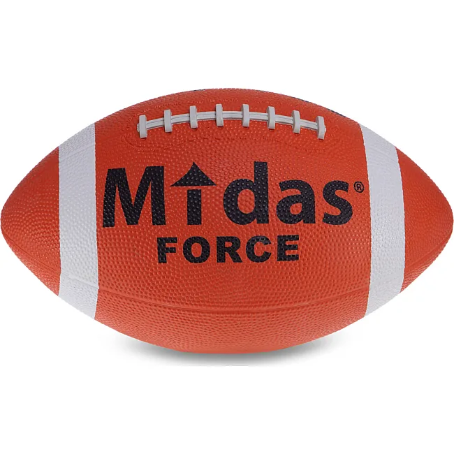 Мяч для американского футбола резиновый Senior MIDAS
 force FB-3715 №9