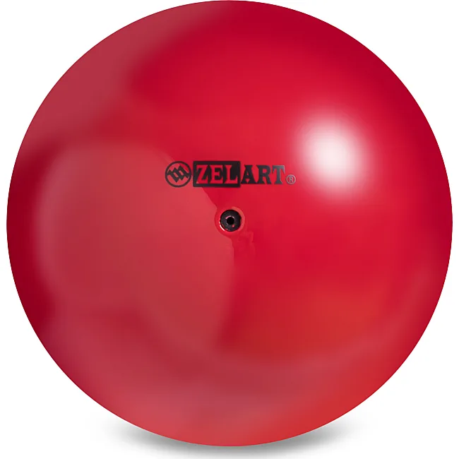 Мяч для художественной гимнастики ZELART RG150 см ø15см (Красный)