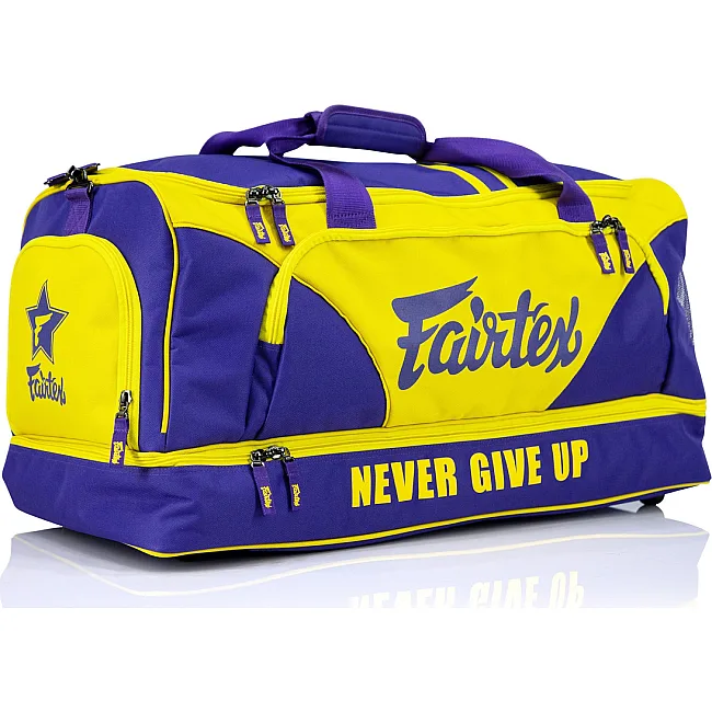 Спортивна сумка Fairtex BAG2 Purple/Yellow