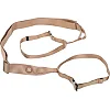 Ремень-стяжка для переноски коврика BLOOM YOGA MAT STRAP LB7084 (Коричневый)