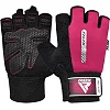 Перчатки для фитнеса RDX W1 Half Pink