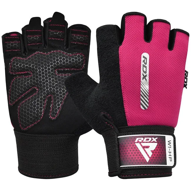 Перчатки для фитнеса RDX W1 Half Pink