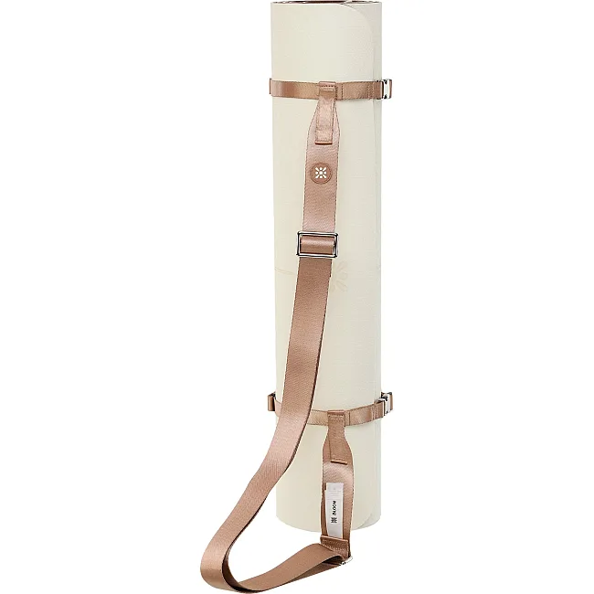 Ремень-стяжка для переноски коврика BLOOM YOGA MAT STRAP LB7084 (Коричневый)