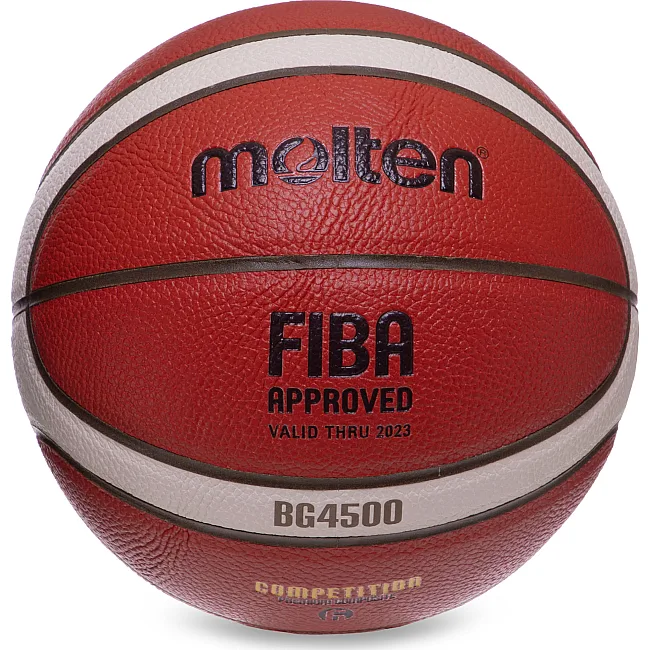 Баскетбольный мяч
 MOLTEN FIBA APPROVED B6G4500
 6