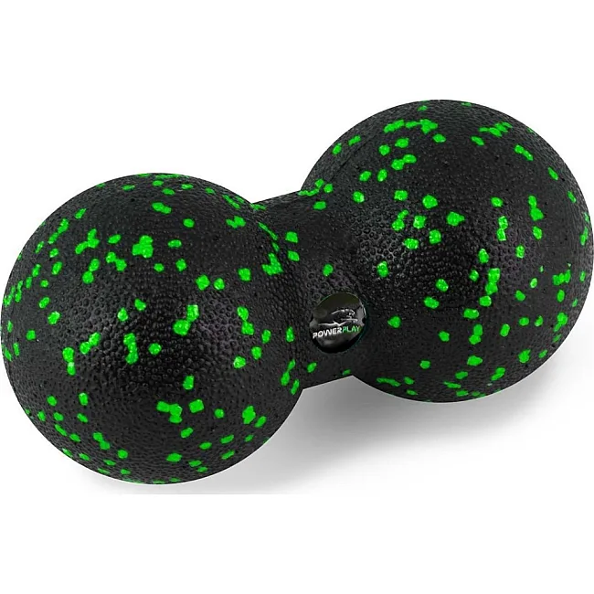 Набір м'ячів для масажу та йоги PowerPlay PP_4090 EPP (Комплект з 2 штук) Green